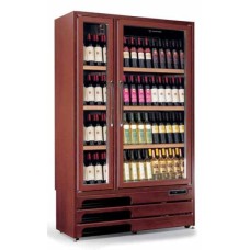 Шкаф винный дерево Tecfrigo Enoprestige 600 5TV тёмный орех