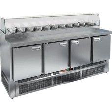 Стол для пиццы Hicold PZE2-1111/GN (1/6) стекло