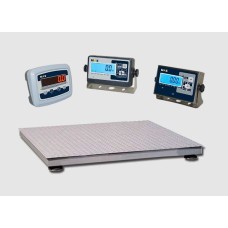 Весы платформенные MAS PM4PЕ-0.6 1010 (с индикатором на стойке) RS-232