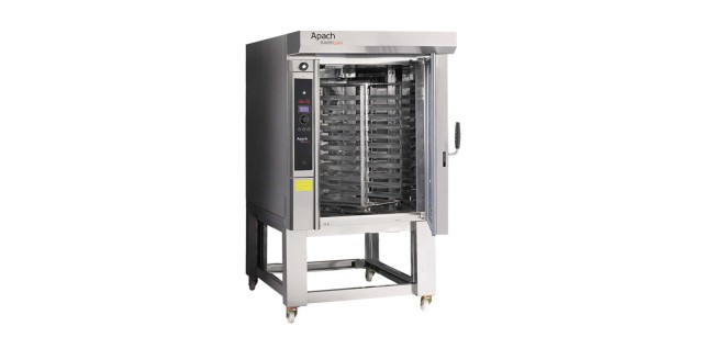 Печь миниротационная электрическая с подставкой без направляющих Apach Bakery Line C46EL-FS DPTA