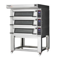 Печь подовая с подставкой без направляющих Apach Bakery Line E2K2L DPBI-T