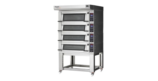 Печь подовая с подставкой без направляющих Apach Bakery Line E2K3L DPBI-T