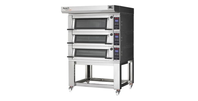 Печь подовая с подставкой без направляющих Apach Bakery Line E2K4L DP