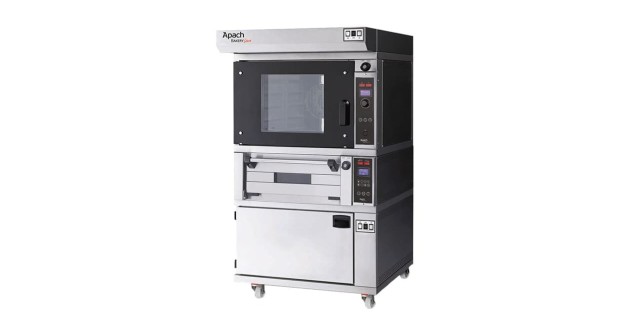 Печь конвекционная с подом и расстойкой Apach Bakery Line K5TP DP+E218PA