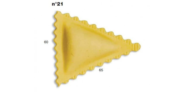 ШТАМП Д/РАВИОЛИ ДЛЯ НАСАДКИ LA MONFERRINA MULTIPASTA ТРЕУГОЛЬНИК 60Х65 ММ 21