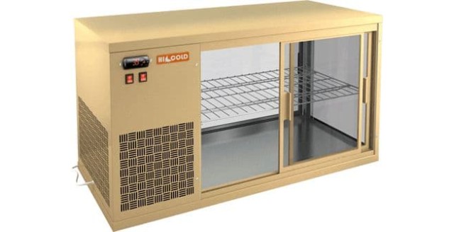 Витрина Hicold VRL 1300 L Beige