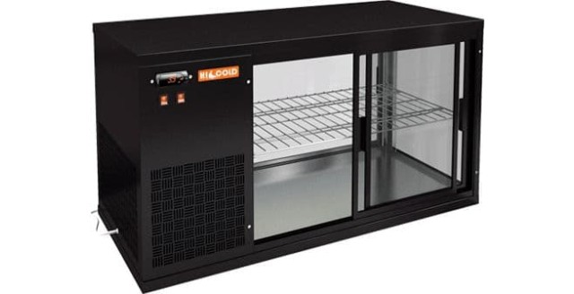 Витрина Hicold VRL 1300 L Black