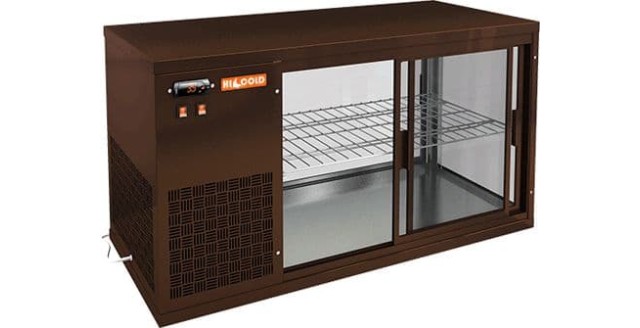 Витрина Hicold VRL 1300 L Brown
