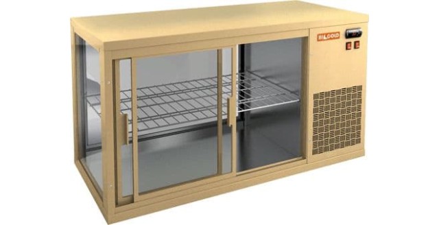 Витрина Hicold VRL 1300 R Beige