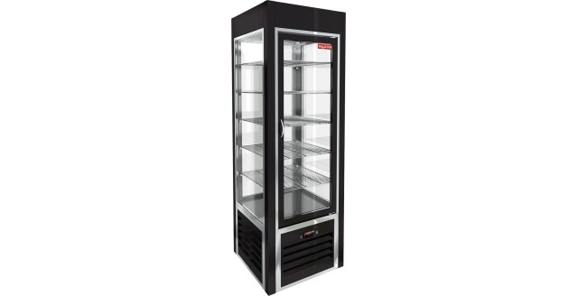 Витрина кондитерская вертикальная Hicold VRC 350 SH Black FR