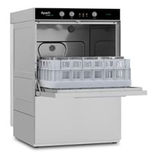 Машина стаканомоечная Apach AF400DDP фронтальная