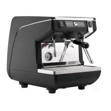 Рожковая кофемашина Nuova Simonelli Appia Life 1Gr S / чёрная / высокая группа / полуавтомат 167514
