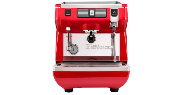 Рожковая кофемашина Nuova Simonelli Appia Life 1Gr S / красная / высокая группа / полуавтомат 167515