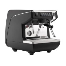 Рожковая кофемашина Nuova Simonelli Appia Life 1Gr V чёрная / высокая группа / автомат 167516