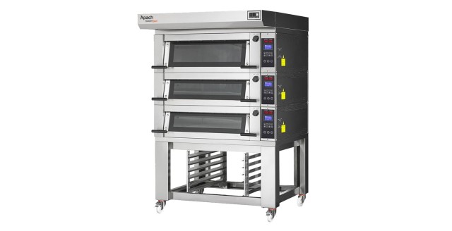 Печь подовая с подставкой с направляющими Apach Bakery Line E4LK6S DPBI-T