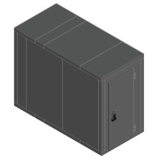 Камера морозильная 100 мм Polair КХН-6,61 1400 × 2900 × 2240