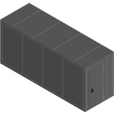 Камера 100 мм Polair КХН-14,69 1700 × 5000 × 2240