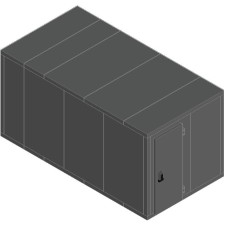 Камера 100 мм Polair КХН-17,99 2300 × 4400 × 2240