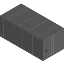 Камера морозильная 100 мм Polair КХН-24,97 2600 × 5300 × 2240