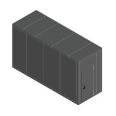 Камера 100 мм Polair КХН-15,53 1700 × 4700 × 2500