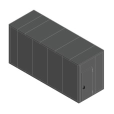 Камера морозильная 100 мм Polair КХН-22,36 2000 × 5600 × 2500