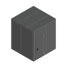 Камера 100 мм Polair КХН-10,14 2300 × 2300 × 2500