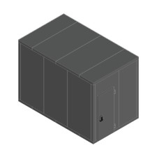 Камера 100 мм Polair КХН-17,39 2300 × 3800 × 2500