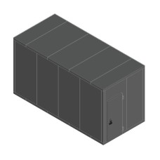 Камера морозильная 100 мм Polair КХН-23,18 2300 × 5000 × 2500