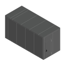 Камера морозильная 100 мм Polair КХН-24,63 2300 × 5300 × 2500