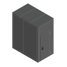 Камера морозильная 100 мм Polair КХН-6,45 1400 × 2300 × 2760