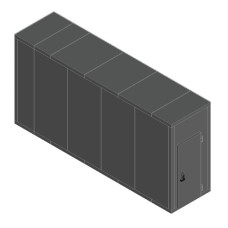 Камера 100 мм Polair КХН-16,59 1400 × 5600 × 2760