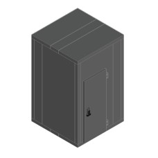 Камера морозильная 100 мм Polair КХН-5,76 1700 × 1700 × 2760