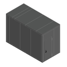 Камера 100 мм Polair КХН-17,97 2000 × 4100 × 2760