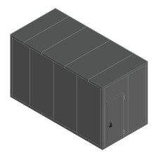 Камера морозильная 100 мм Polair КХН-24,19 2300 × 4700 × 2760