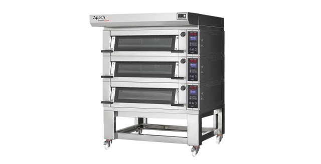 Печь подовая с подставкой без направляющих Apach Bakery Line E4K6LOW DP