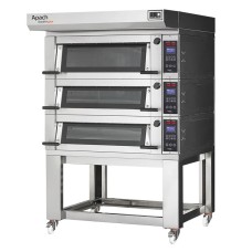 Печь подовая с подставкой без направляющих Apach Bakery Line E2PSK2L DPBI-T без пароувлажнения