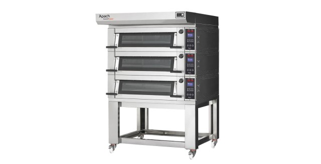 Печь подовая с подставкой без направляющих Apach Bakery Line E2K6L DP