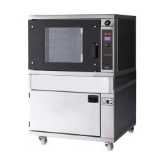 Печь конвекционная без козырька с расстойкой Apach Bakery Line K4TP MDP