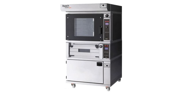 Печь конвекционная с подом с расстойкой Apach Bakery Line K5TPHSE DP+E218PA