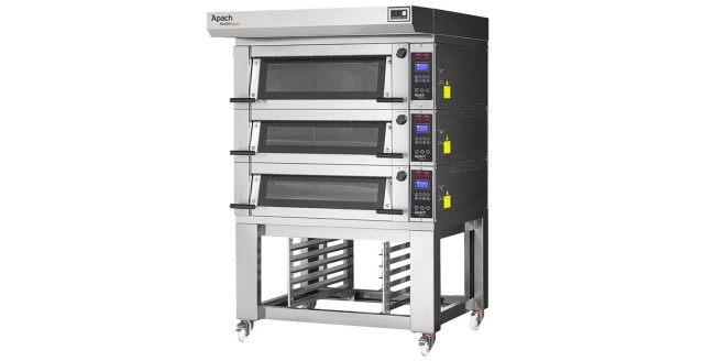 Печь подовая с подставкой с направляющими Apach Bakery Line E2LK2S DP