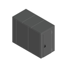 Камера морозильная 80 мм Polair КХН-6,61 1360 × 2860 × 2200