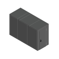 Камера морозильная 80 мм Polair КХН-8,08 1360 × 3460 × 2200