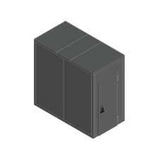 Камера морозильная 80 мм Polair КХН-6,62 1360 × 2560 × 2460