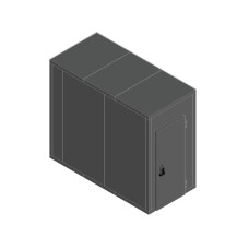 Камера морозильная 80 мм Polair КХН-7,45 1360 × 2860 × 2460