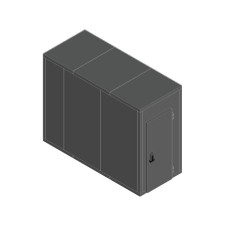 Камера морозильная 80 мм Polair КХН-8,28 1360 × 3160 × 2460