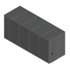 Камера морозильная 80 мм Polair КХН-22,36 1960 × 5560 × 2460