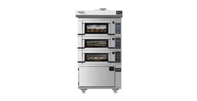 Печь подовая с расстойкой Apach Bakery Line E218PA + E218PZ DPBI-T