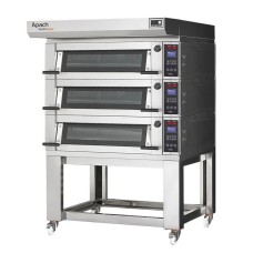 Печь подовая с подставкой без направляющих без колес Apach Bakery Line E2K7L DP
