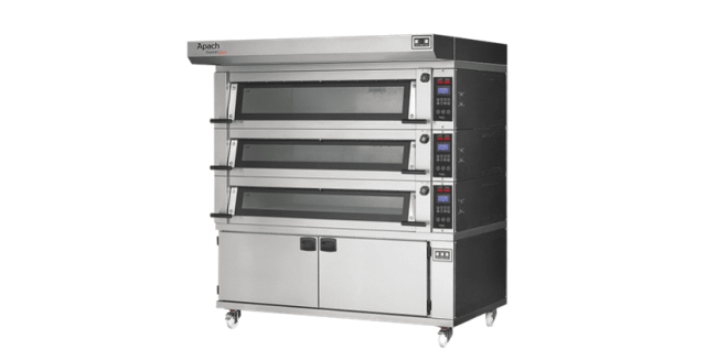 Печь подовая без вытяжки, с расстойкой Apach Bakery Line E4LK6PH DPBI-T