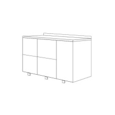 Стол холодильный с бортом Kayman КСХ-22/60